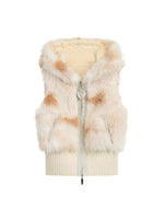 Leopard Faux Fur Vest