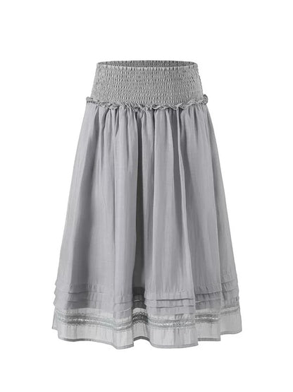 Lyocell Bubble Halter Top &amp; Skirt Set