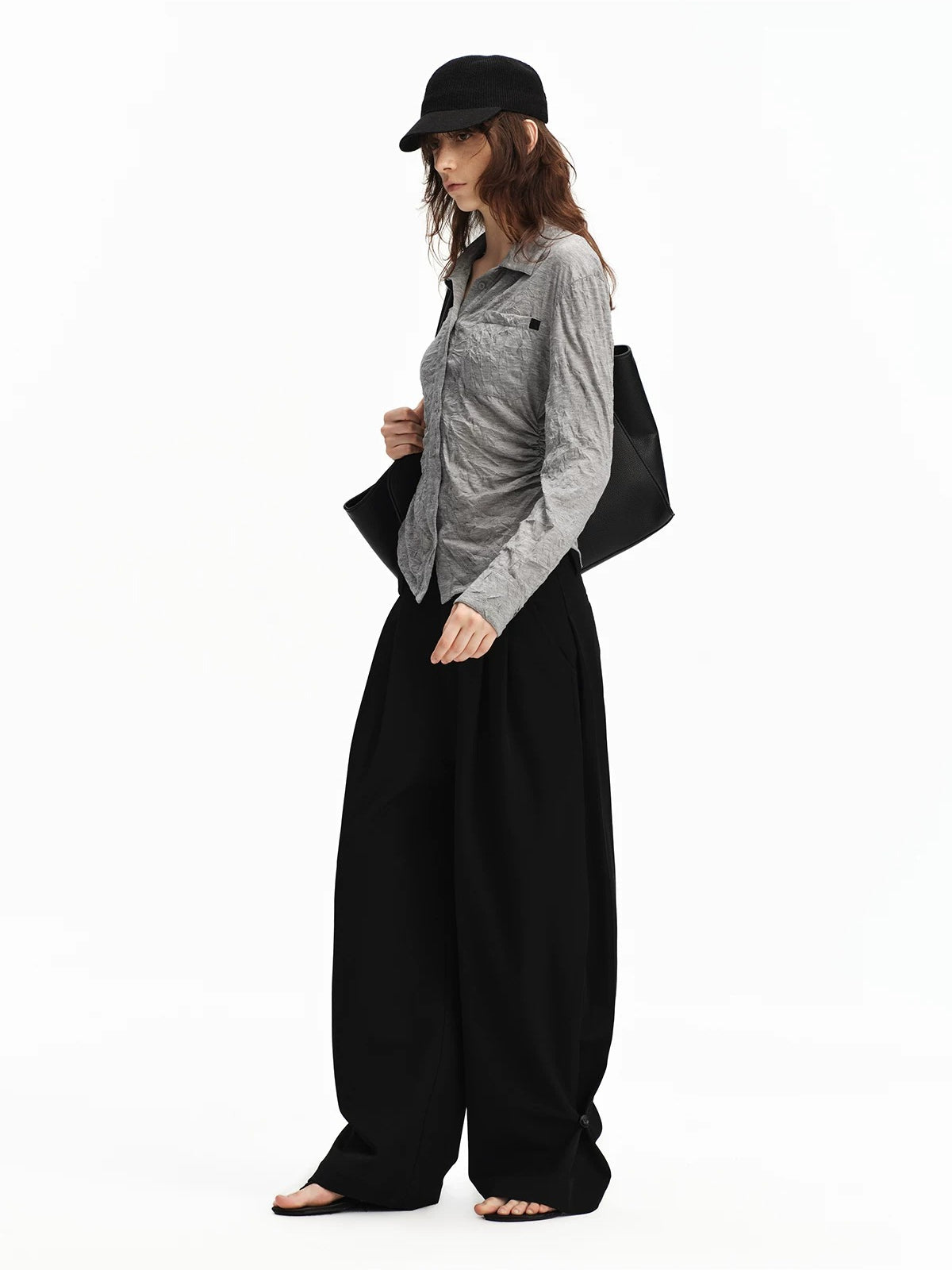 Double Pleated Pants