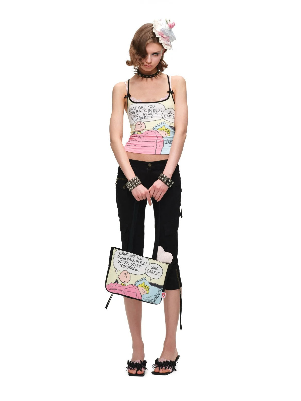 Snoopy Printed Tank Top