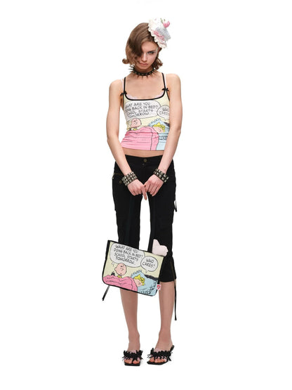 Snoopy Printed Tank Top
