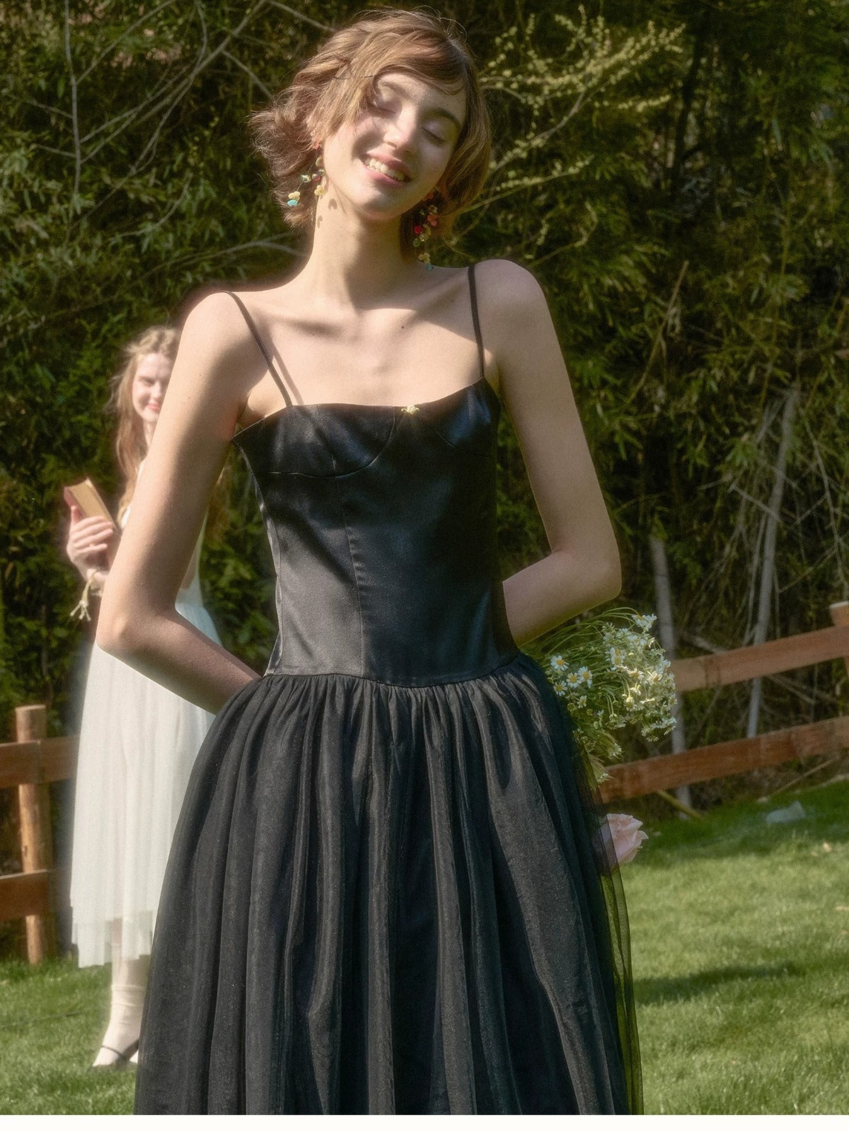 Tulle Midi Dress