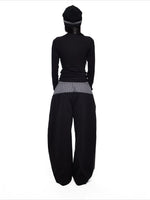 Slim Pleated Long Sleeve Top