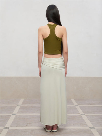 High Elastic Sleeveless I-Back Vest