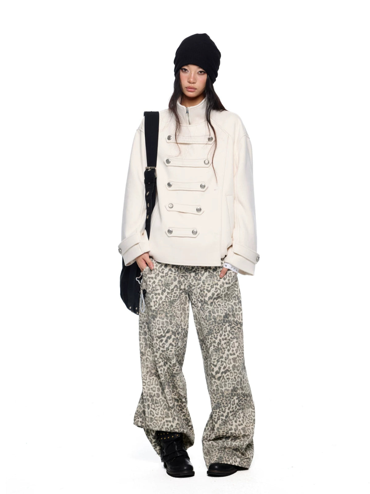 Oversized Wool Double Sided Coat