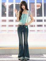 Layered Stripe Knit Top