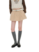 Cotton A-Line Skort
