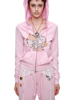 Snoopy Printed Hoodie Set