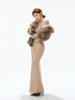Asymmetric Mesh Knot Mermaid Dress