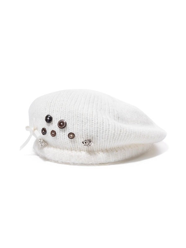 Wool Knit Beret