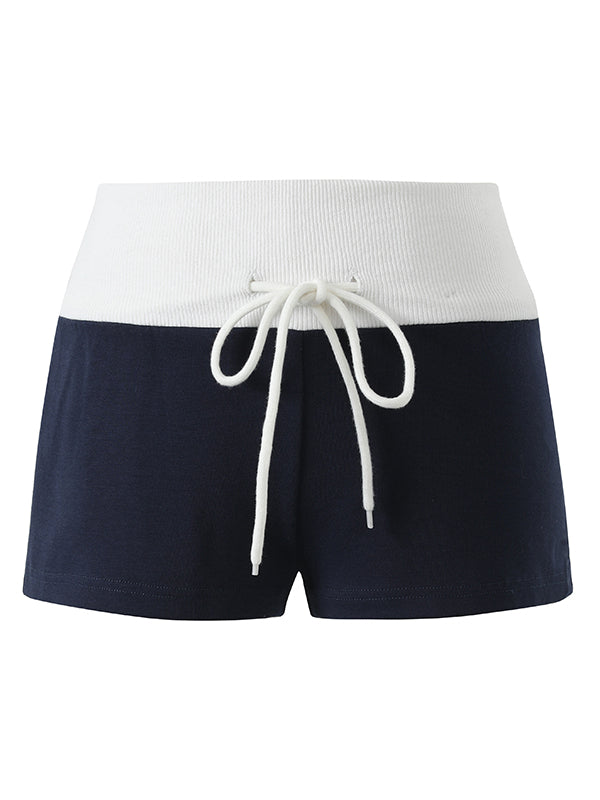 White Jersey-Style Polo &amp; Shorts Set