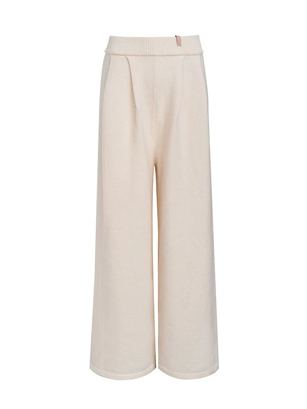 Embroidered Zip Knit Set