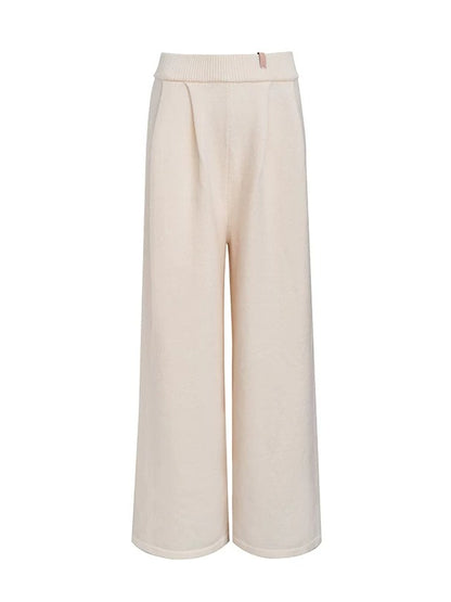 Embroidered Zip Knit Set