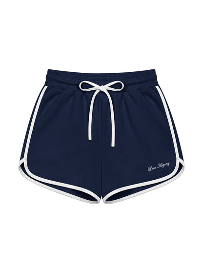 Contrast Trim Shorts