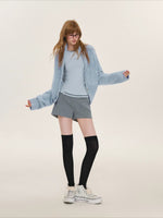 Napoleon Button Low Rise Shorts