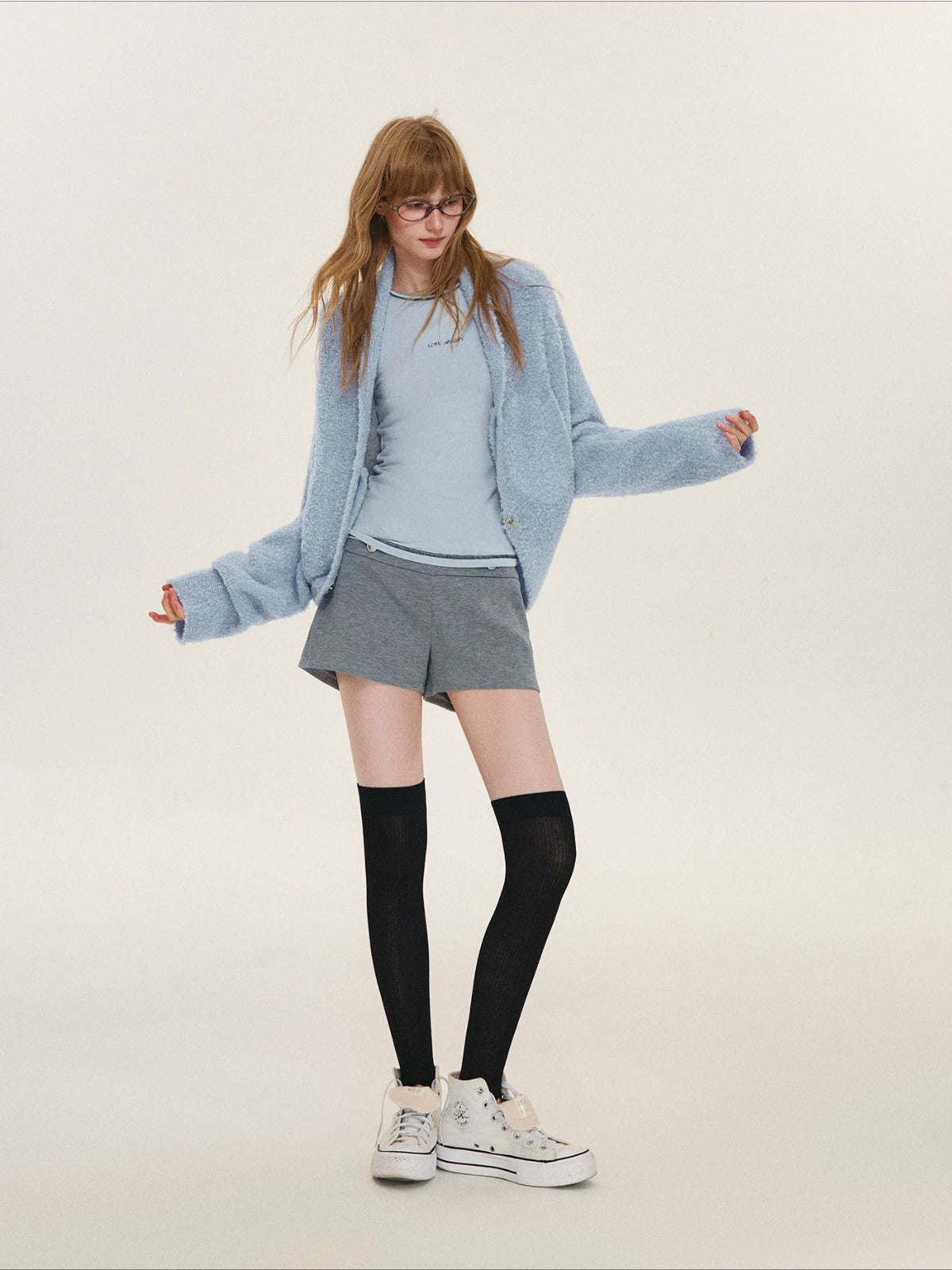 Napoleon Button Low Rise Shorts