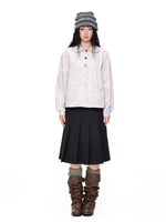 Polka Dot Doll Collar Shirt