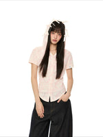 Hooded Vintage Short Sleeve Top