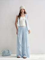 Lace Wide Leg Pants