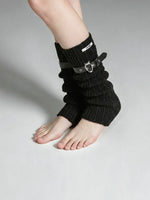 Knit Belt Leg Warmers