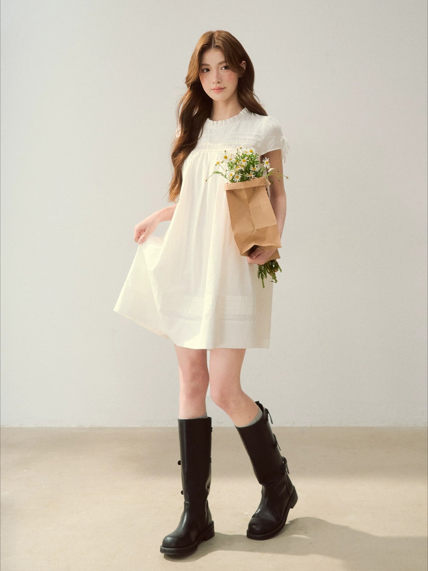 Floral Babydoll Dress