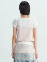Lace Layered Cami Dress