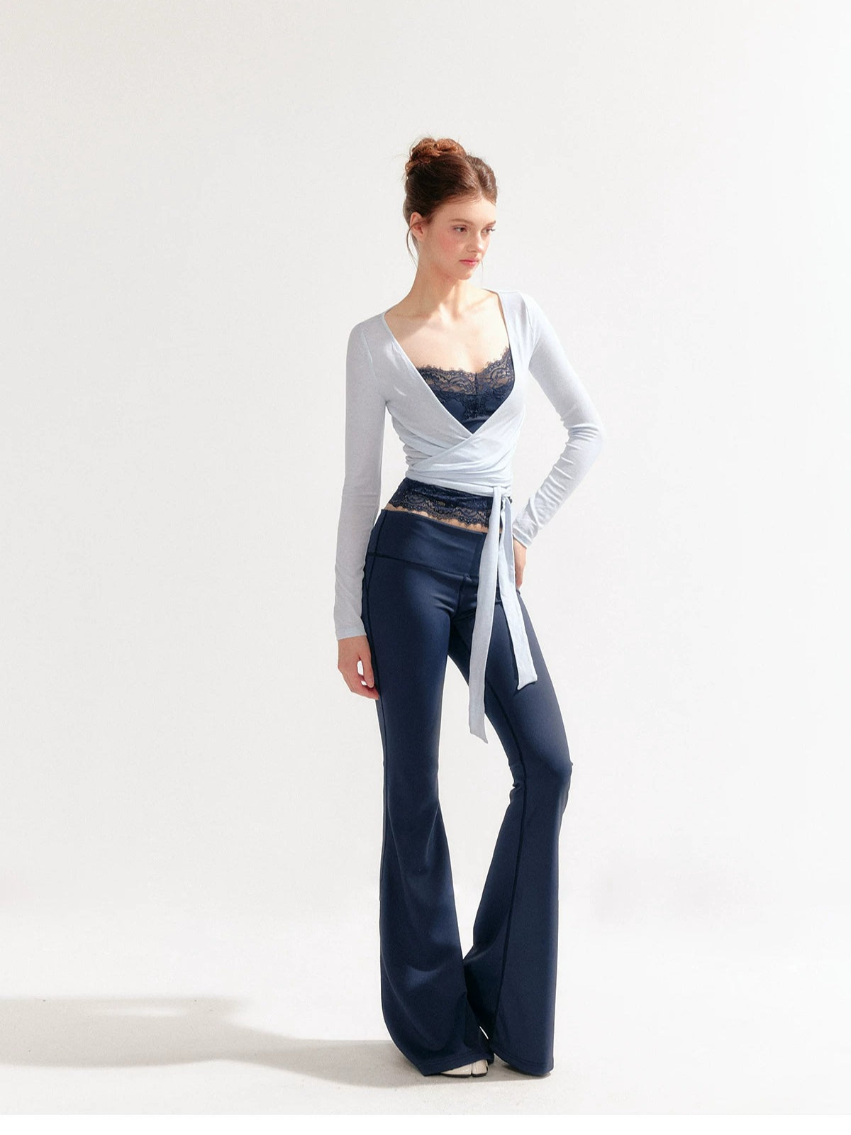 Low Waist Flared Yoga Pants