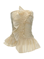Bustier Cami Flared Top