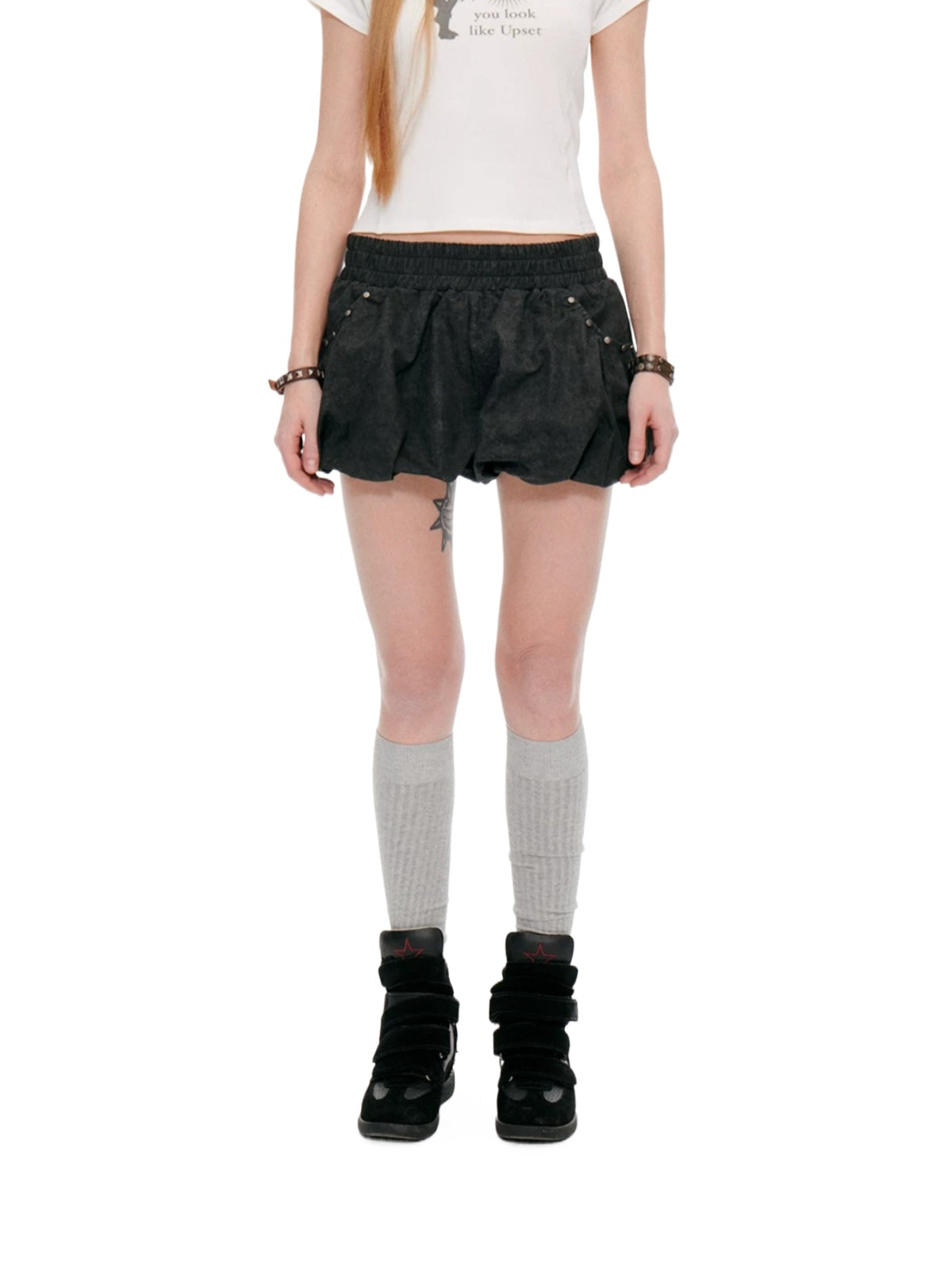 Sweet Cool Rivet Balloon Shorts