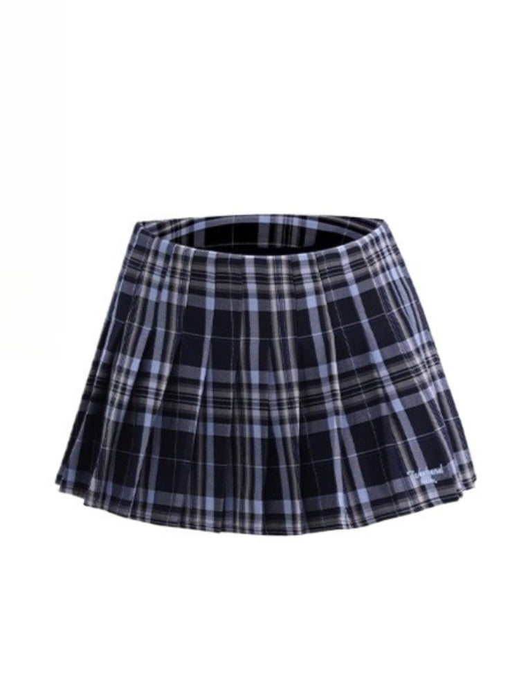 Brown Fair Isle Off-shoulder Sweater &amp; Skirt Set