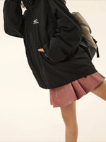 Retro Windbreaker Jacket