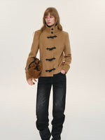 Bow Embroidered Straight Jeans