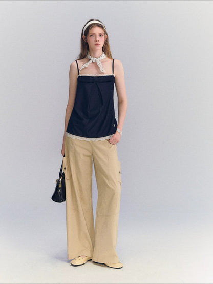 Cargo Straight Pants