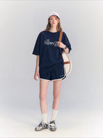 Contrast Trim Shorts