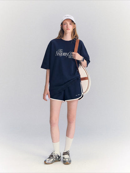 Contrast Trim Shorts