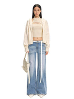 Olympia Halter Neck Knit Top