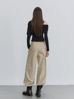 Asymmetric Shoulder Draped Top