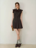 Ruffle Collar Dress