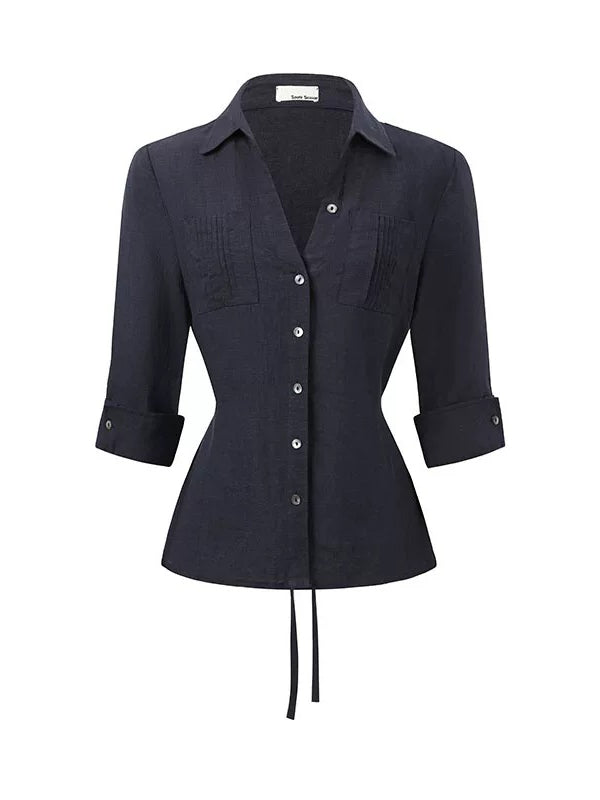 Lyocell Linen Commuter Shirt