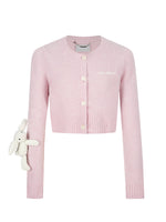 Short Knitted Cardigan Sweater Jacket