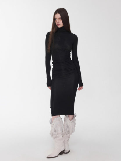 Crystal-Embellished Turtleneck