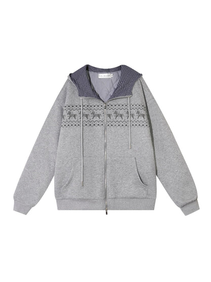 Fair Isle Hoodie Set