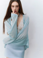 Soft Glow Sheer Cardigan