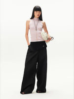 Ribbed Wool Knit Tank
