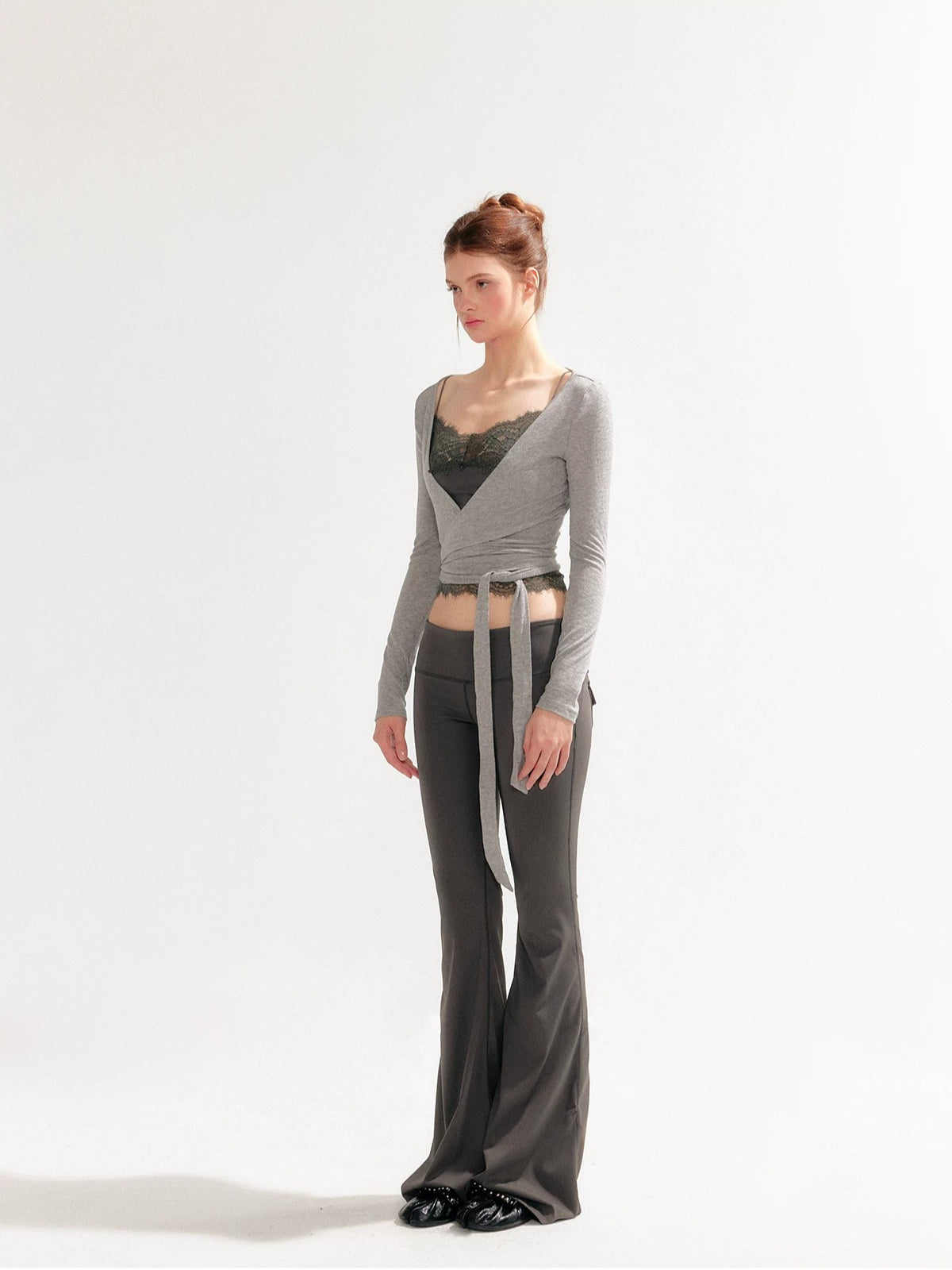 Low Waist Flared Yoga Pants