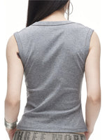 Retro V-Neck Cami Top