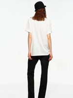 Rosette V-Neck Tee
