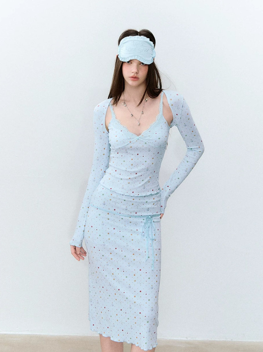 Dreamfall Ruffle Sleep Mask