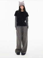 Faux Layered Stripe Tee