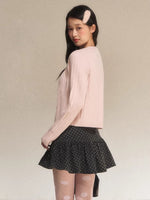 Cable Knit Cropped Cardigan